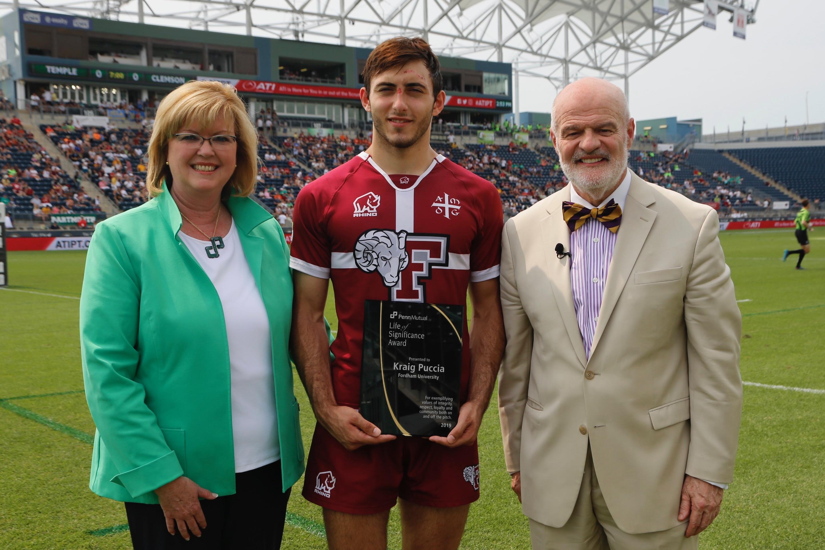 Left to right: Eileen McDonnell, Kraig Puccia, Joseph Jordan